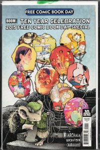 Boom! Studios Ten Year Celebration 2015 Free Comic Book Day Special (2015) La...