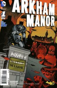 Arkham Manor #1 VF; DC | save on shipping - details inside