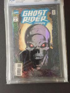 GHOST RIDER 2099 #1 1994 CBCS 9.8 WHITE /FOIL PRISMATIC  COLLECTOR'S EDITION