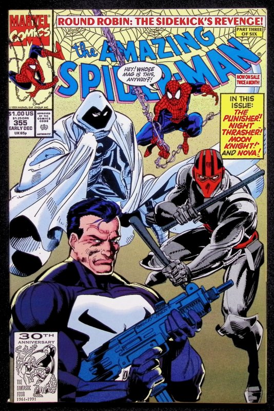 Amazing Spider-Man #355 Molten Man Appearance!