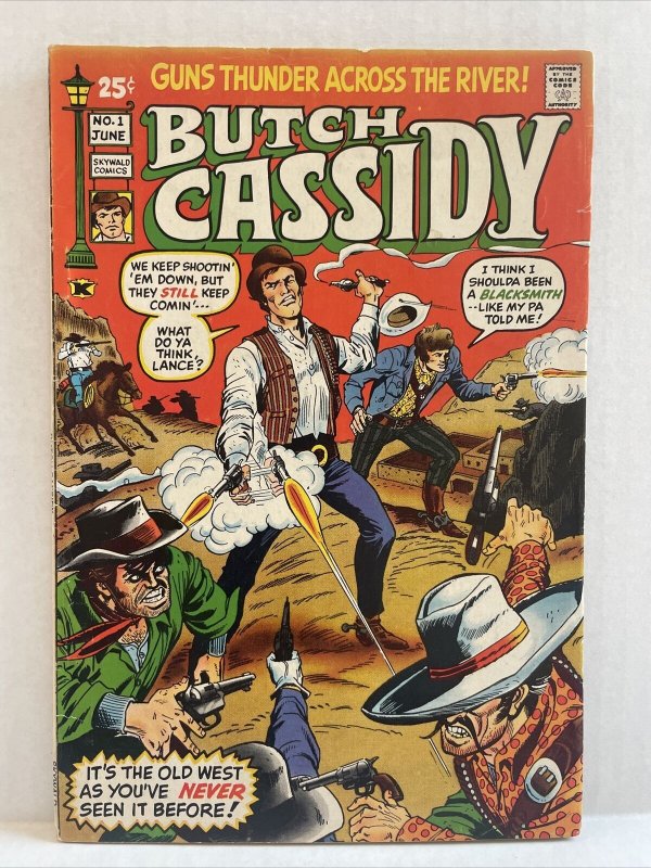 Butch Cassidy #1 2 3 & The Sundance Kid #1 2 3 Complete Series Skywald Comics