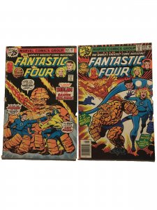 Fantastic Four #169 & #203 Set Lot Power Man Appearance Bronze Age Cockrum