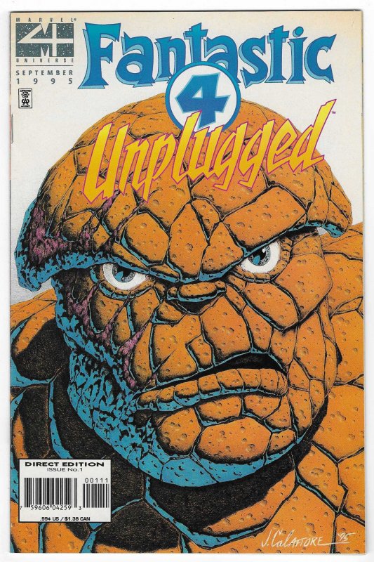 Fantastic Four Unplugged #1 Direct Edition (1995)