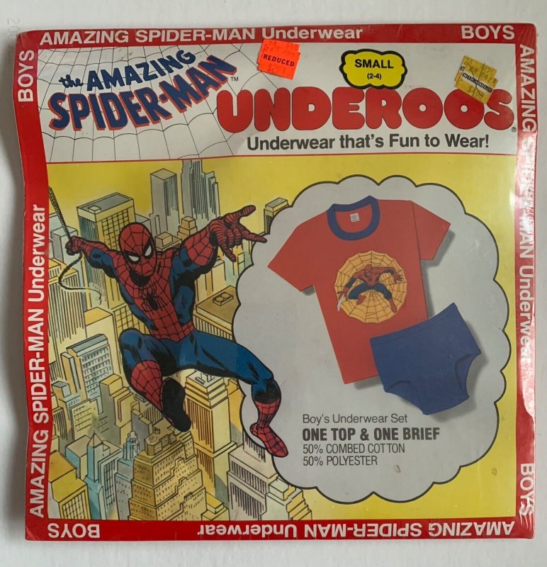 Spider-Man Boy's Shirt/Underwear Underoos Set