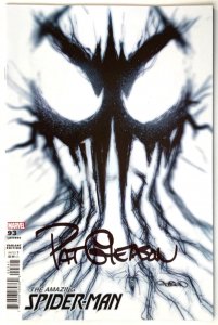 AMAZING SPIDER-MAN #93 PATRICK GLEASON WEB-HEAD VARIANT SIGNED W/COA.