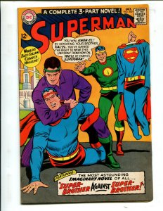 SUPERMAN #200 SUPER BROTHER AGAINST SUPER BROTHER! (7.0) 1967