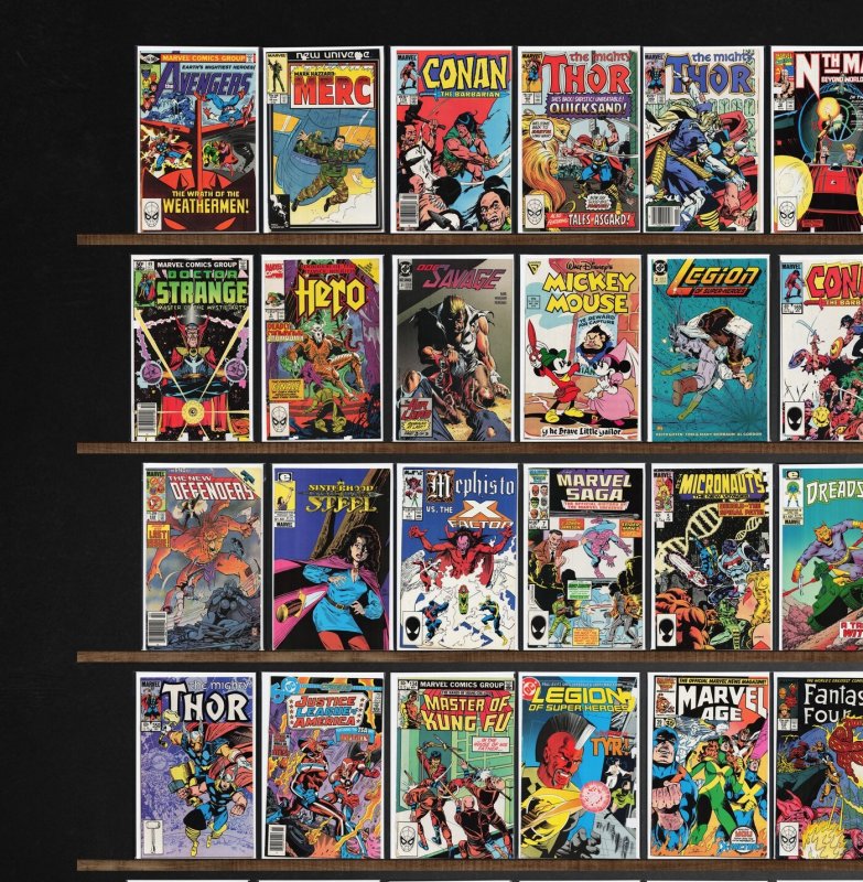 Huge Lot 150+ Comics with Thor, The Avengers, Alpha Flight & More!