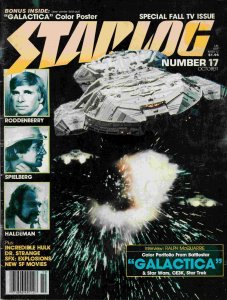 Starlog #17 FN ; Starlog | Magazine Battlestar Galactica