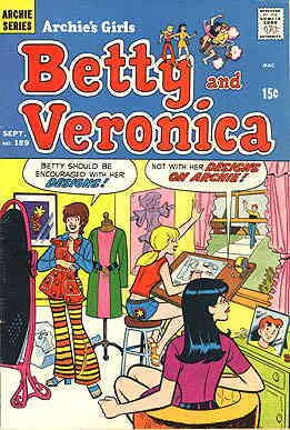 Archie's Girls Betty And Veronica #189 VG ; Archie | low grade comic September 1