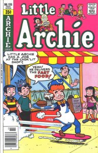Little Archie #135 GD ; Archie | low grade comic October 1978 Skateboard Cover