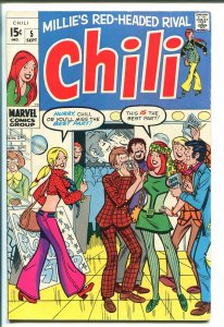 CHILI  #5 1969-MARVEL-MILLIE THE MODEL-FASHIONS-GOOD GIRL ART-fn