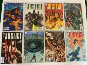 Justice set #1-12 DC 12 different books 8.0 VF (2005 to 2007) all A variants