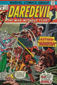 Daredevil #117 (with Marvel Value Stamp) VG; Marvel | low grade - Black Widow -