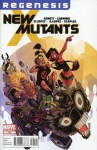 New Mutants #33 Comic Book Regenesis - Marvel