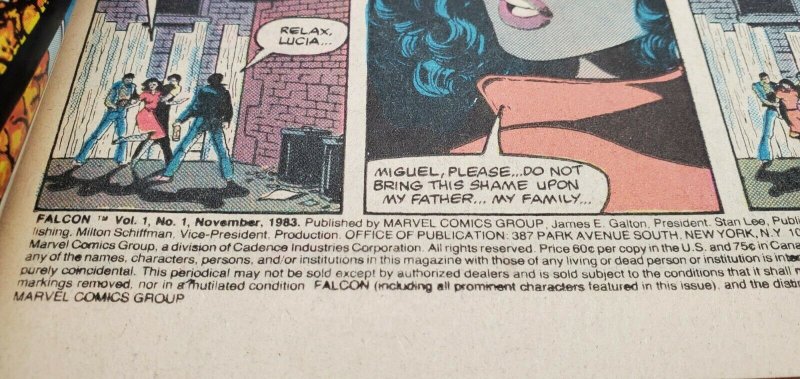 FALCON #1 (1983) *KEY* 1st Appearance Nemesis! 1st Solo Issue! Sam Wilson NM/NM+
