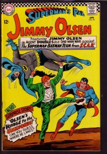 SUPERMAN'S PAL JIMMY OLSEN #92 1966-BATMAN-ROBIN-SUPERG VG