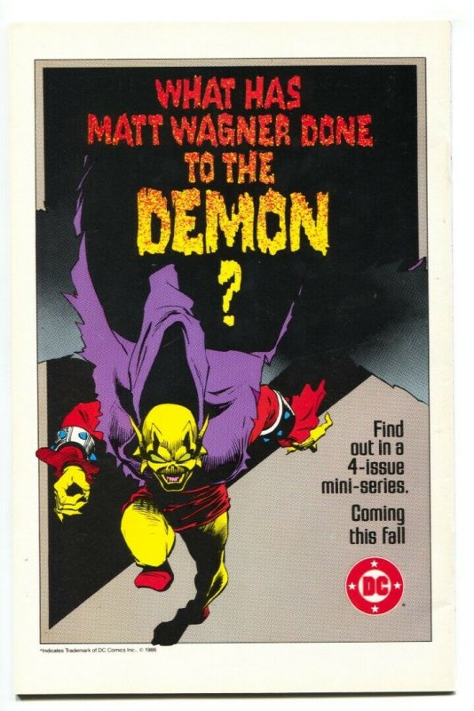 The Question #1 1st issue-DC comic book 1986 - nm-