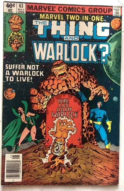 Marvel Two-in-One #63 Newsstand Edition (1980)