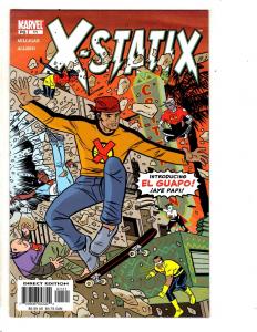 Lot Of 10 X-Statix Marvel Comic Books # 11 12 13 14 15 16 17 18 19 20 X-Men CR53