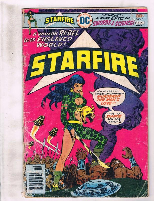 8 DC Comics Starfire 1 Tarzan 241 Claw 5 Man Of Steel 1 Shadow 2 Arion 10 + J245