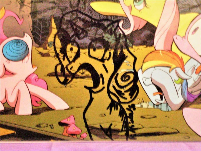 MY LITTLE PONY Friendship is Magic #2 Signed Remarked Katie Hidalgo (IDW 2013)