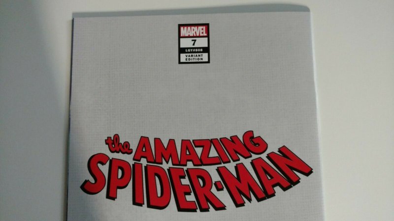 Amazing Spider-Man #7 (1st Gambit Xmen 266 homage cover) limited 3000 print run!