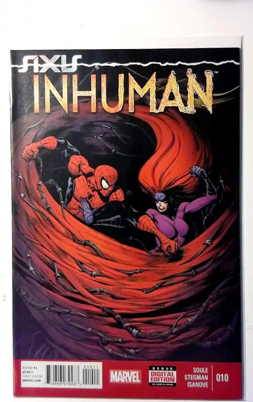 Inhuman #10 (2015) Marvel Comics Inhumans Medusa Spider-Man 1st Print Comic Book