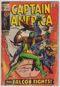 Captain America #118 (1969) 2nd appearance The Falcon