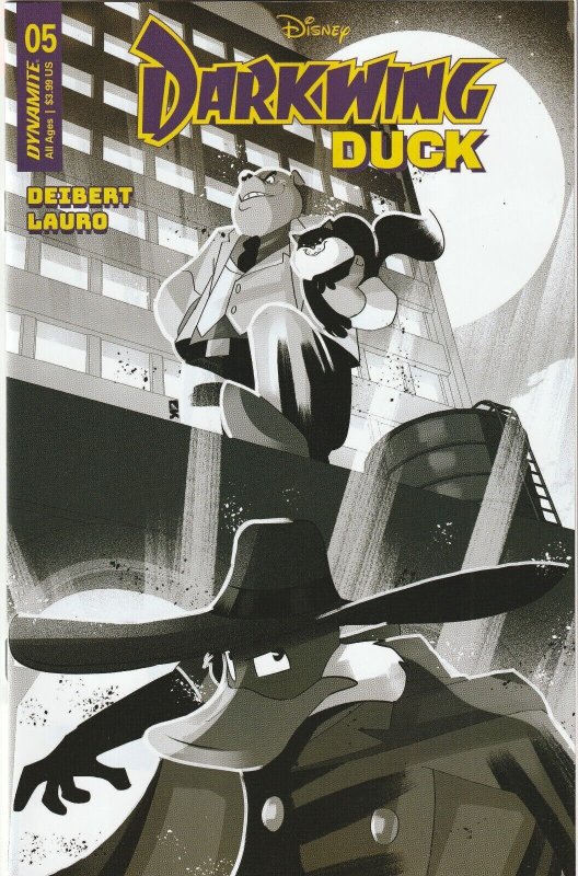 Darkwing Duck # 5 Variant 1:10 Cover T NM Dynamite  [M8]