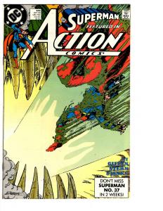 8 Action Comics DC Comics #630 631 640 643 644 645 646 647 Superman Lantern BH24