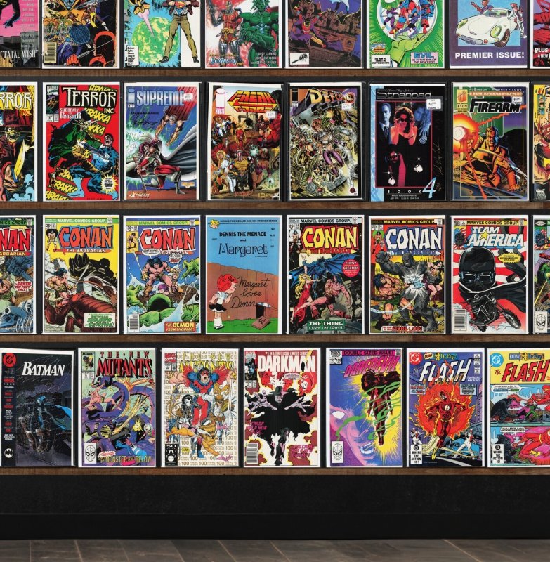 Huge Lot 140+ Comics with Batman, Conan The Barbarian, Detective Comics & More!