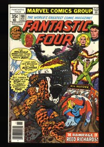 Fantastic Four #188 VF+ 8.5