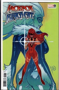 Jackpot & Black Cat #1 Vazquez Cover (2024) Mary Jane / Jackpot and Black Cat