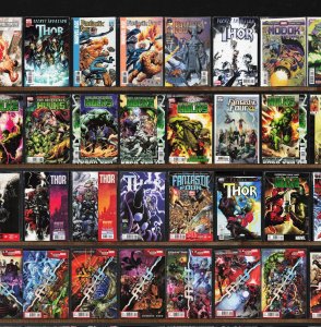 Huge Lot 150+ Comics with Fantastic Four, Incredible Hulks, Thor & More!