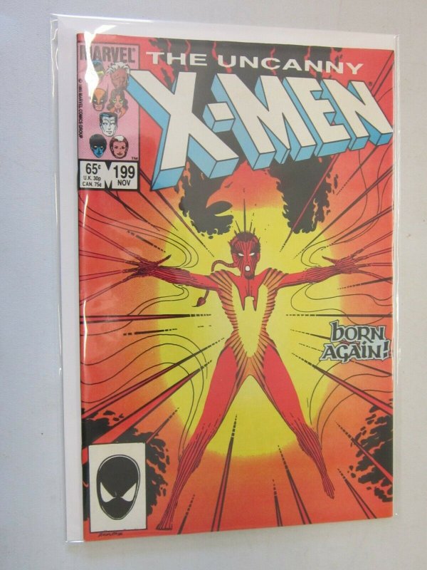 The Uncanny X-Men #199 Direct Edition 6.0 FN (1985)