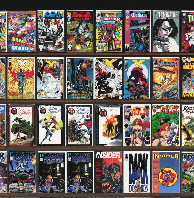 Huge Lot 150+ Comics with Warriors Of Plasm, Batman: Gotham Nights & More!