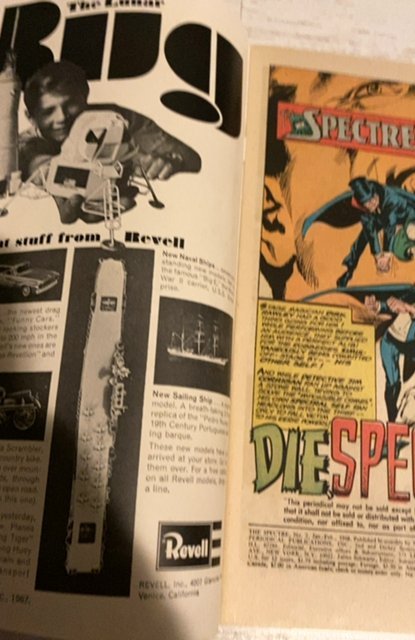 The Spectre #2 (1968)Die spectre die Neal adams VF copy