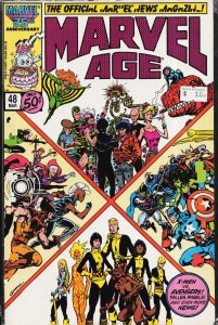Marvel Age #48 (1987) Fallen Angels