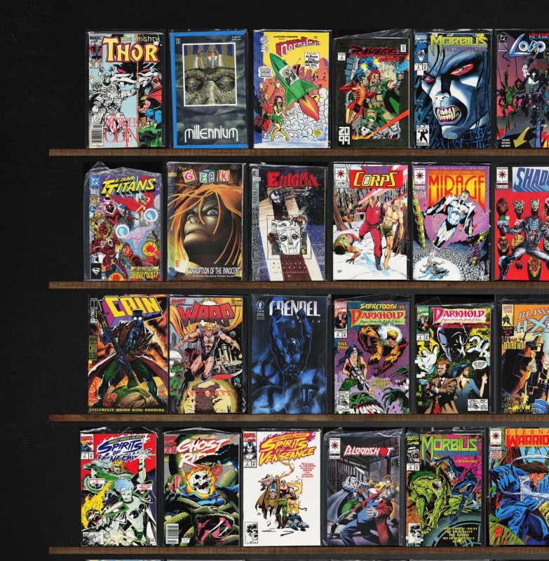 Huge Lot 150+ Comics with Ravage 2099, The Mighty Thor, Nightstalkers & More!