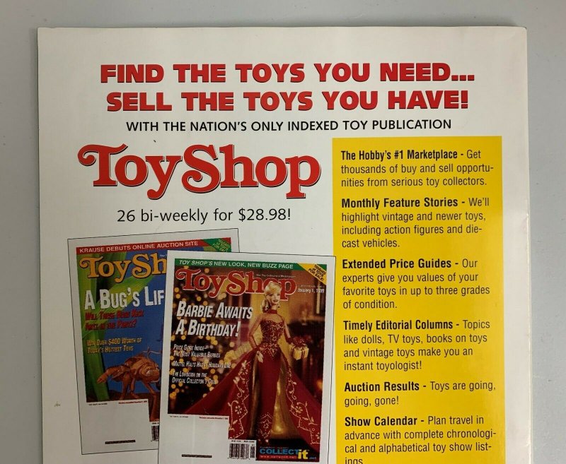Toy Shop Presents Star Wars Collectibles  Vol. 1 Issue 1 Magazine 1999 