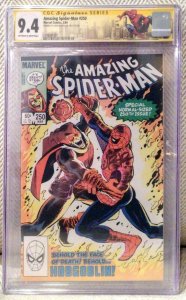 Amazing Spider-Man #250, SS John Romita, Jr