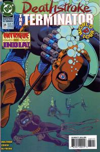 Deathstroke the Terminator #31 FN ; DC | World Tour '93 India