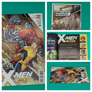 Marvel Comics X-MEN Gold  #009  2017  VF   w/Protector !