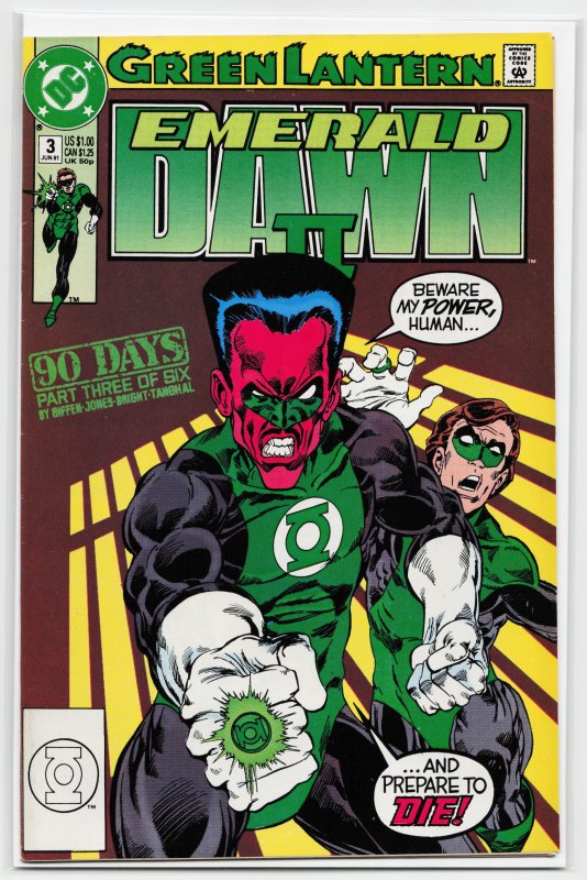 Green Lantern: Emerald Dawn II #3 (1991) Green Lantern