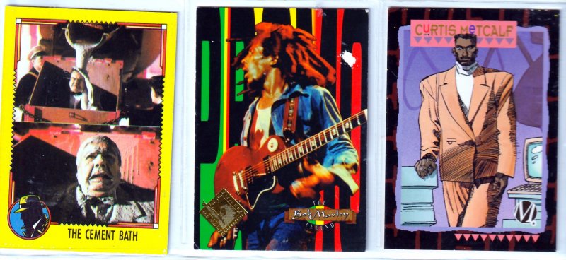 Dick Tracy/Milestone/Bob Marley Trading Cards