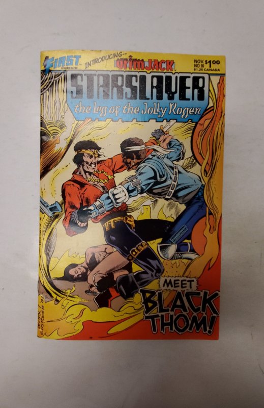 Starslayer #10 (1983) NM First Comic Book J727