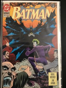 Batman #491 Third Printing Variant (1993)