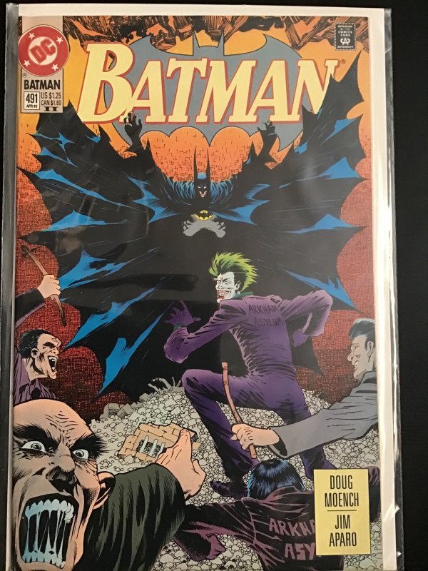 Batman #491 Third Printing Variant (1993)