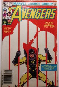 The Avengers #224 Newsstand (1982)