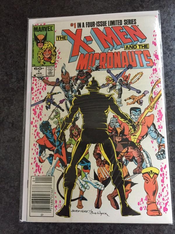 Higher Grade X-men And Micronauts 1-4 (Complete)